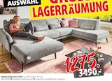 Wohnlandschaft Stoff von  im aktuellen Polstermöbel Fischer Prospekt für 1.275,00 €