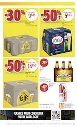 Offre Bière blonde dans le catalogue Casino Supermarchés du moment à la page 21