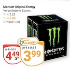Aktuelle Energydrink Angebote bei GLOBUS in Viersen Aktuelles Monster Original Energy Angebot bei GLOBUS in Viersen ab 3,99 €