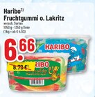 Aktuelle Haribo Angebote bei Trinkgut in Dortmund Aktuelles Fruchtgummi o. Lakritz Angebot bei Trinkgut in Dortmund ab 6,66 €