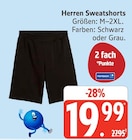 Herren Sweatshorts Angebote bei E center Rostock für 19,99 €