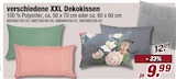 verschiedene XXL Dekokissen für 9,99 € bei POCO im Angebot verschiedene XXL Dekokissen im aktuellen POCO Prospekt