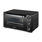 MICHELINO Mini-Backofen 20537 schwarz Metall Angebote bei POCO Weiden für 69,99 €