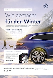 Volkswagen Prospekt für Elsfleth: "Wie gemacht für den Winter", 1 Seite, 01.01.2024 - 29.02.2024