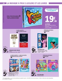 Offre Livre enfant dans le catalogue E.Leclerc du moment à la page 44