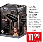 EDEKA Lutzerath - Reisehaartrockner Angebot im Prospekt Reisehaartrockner bei EDEKA im Lutzerath Prospekt für 11,99 €