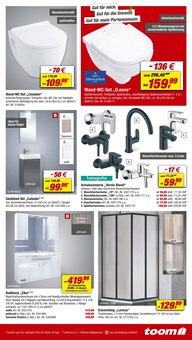 WC im toom Baumarkt Prospekt "Respekt, wer's selber macht." mit 22 Seiten (Stuttgart)