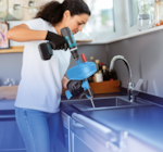 Furet de plomberie 8m/Ø6,3mm avec manivelle et mandrin perceuse - AGT dans le catalogue PEARL