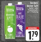 Aktuelles Apfel- oder Traubensaft Angebot bei EDEKA in Paderborn ab 1,79 €