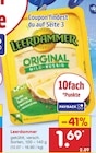 Netto Marken-Discount Fraureuth - Leerdammer Angebot im Prospekt Leerdammer bei Netto Marken-Discount im Fraureuth Prospekt für 1,69 €