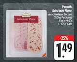 nah und gut Hochkirch - Aufschnitt Platte Angebot im Prospekt Aufschnitt Platte bei nah und gut im Hochkirch Prospekt für 1,49 €