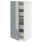 Hochschrank m Schubladen weiß/Kallarp hell graublau 60x60x140 cm im Angebot bei IKEA in Aachen Hochschrank m Schubladen weiß/Kallarp hell graublau 60x60x140 cm Angebote von METOD / MAXIMERA bei IKEA Aachen für 425,20 €