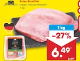 Aktuelles Puten-Brustfilet Angebot bei Netto Marken-Discount in Pforzheim ab 6,49 €