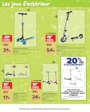 Trottinette en promo dans le catalogue Carrefour à la page 118