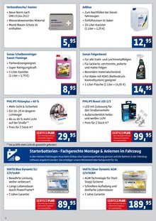 Autobatterie im AUTOPLUS Prospekt "Vor-Saison-Aktionen bis 12.04." mit 12 Seiten (Wolfsburg)