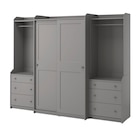 Schrankkombination grau von HAUGA im aktuellen IKEA Prospekt