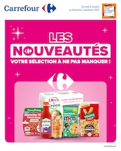 Catalogue Supermarchés Carrefour en cours à Saint-Nicolas-du-Pélem et alentours, "LES NOUVEAUTÉS : VOTRE SÉLECTION À NE PAS MANQUER !", 15 pages, 06/10/2025 - 02/11/2025
