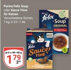 Aktuelle Katzenfutter Angebote bei GLOBUS in Oberhausen Aktuelles Felix Soup Angebot bei GLOBUS in Oberhausen ab 1,79 €