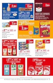 Promo Confiture dans le catalogue Supermarchés Match du moment à la page 21