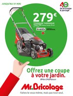 Catalogue Mr Bricolage à Valence, avec 12 pages Prospectus Mr Bricolage à Valence, "Offrez une coupe à votre jardin.", 12 pages, 13/05/2020 - 31/05/2020