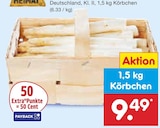 Netto Marken-Discount Empfingen - Spargel weiß/violett Angebot im Prospekt Spargel weiß/violett bei Netto Marken-Discount im Empfingen Prospekt für 9,49 €