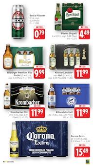 Becks im aktuellen EDEKA Prospekt (Stuttgart) Becks im EDEKA Prospekt "Aktuelle Angebote" mit 58 Seiten (Stuttgart)