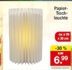 Papier-Tischleuchte im Angebot bei Zimmermann in Rüsselsheim Papier-Tischleuchte Angebote bei Zimmermann Rüsselsheim für 6,99 €