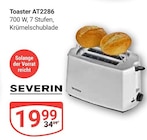 Aktuelles Toaster AT2286 Angebot bei GLOBUS in Braunschweig ab 19,99 €