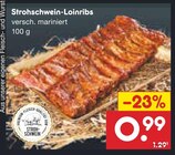 Strohschwein-Loinribs Angebote bei Netto Marken-Discount Amberg für 0,99 €