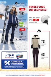 Offre Pantalon Ski Femme dans le catalogue Intersport du moment à la page 26