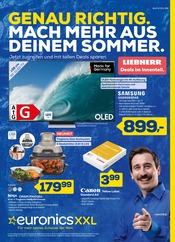 Aktueller EURONICS Elektromärkte Prospekt in Salzweg und Umgebung, "GENAU RICHTIG. MACH MEHR AUS DEINEM SOMMER." mit 14 Seiten, 30.07.2025 - 10.08.2025