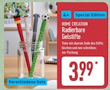 Radierbare Gelstifte von HOME CREATION im aktuellen ALDI Nord Prospekt