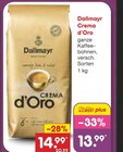 Crema d'Oro Angebote von Dallmayr bei Netto Marken-Discount Schwerin für 13,99 €