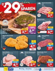 Schweinefilet im Netto Marken-Discount Prospekt "Aktuelle Angebote" mit 67 Seiten (München)