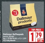 Kaffeepads von Dallmayr für 1,79 € bei EDEKA im Angebot Kaffeepads von Dallmayr im aktuellen EDEKA Prospekt