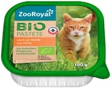 Katzenahrung Bio Pastete von ZooRoyal im aktuellen REWE Prospekt