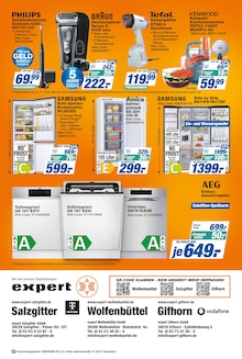 Kühlschrank im expert Prospekt "Top Angebote" mit 12 Seiten (Salzgitter)