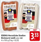 Herzstücke Stadion Bratwurst weiß im Angebot bei E center in Pirmasens Herzstücke Stadion Bratwurst weiß Angebote von EDEKA bei E center Pirmasens für 3,33 €