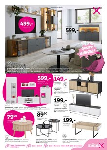Wohnzimmertisch im mömax Prospekt "PINK SHOPPING WEEKS" mit 16 Seiten (Mannheim)