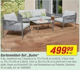 Gartenmöbel-Set Quinn Angebote bei toom Baumarkt Velbert für 499,99 €