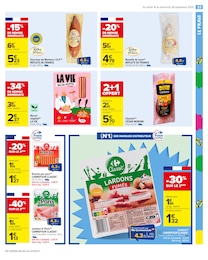 Prix et réduction Chorizo dans le prospectus Carrefour Market en cours Offre Chorizo dans le catalogue Carrefour Market du moment à la page 35