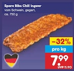 Spare Ribs Chili Ingwer Angebote bei Netto Marken-Discount Augsburg für 7,99 €