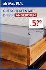 Jersey-Spannbetttuch im aktuellen ALDI SÜD Prospekt