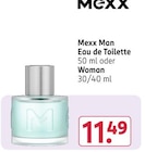 Herren-Eau De Toilette im Rossmann Prospekt Man Eau de Toilette von Mexx im aktuellen Rossmann Prospekt für 11,49 €