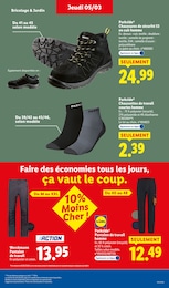 Offre Pantalon Homme dans le catalogue Lidl du moment à la page 13