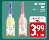 Sekt im Angebot bei EDEKA in Kaufbeuren Sekt Angebote von Jules Mumm bei EDEKA Kaufbeuren für 3,99 €