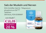 Schüßler-Salz Nr. 7 Magnesium phosphoricum D6 bei mea - meine apotheke im Prospekt "" für 10,09 €