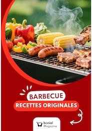 Prospectus Autres Magasins Recettes en cours, BARBECUE RECETTES ORIGINALES, 1 page, 21/07/2025 - 24/08/2025 Catalogue Autres Magasins Recettes en cours à Sainte-Savine et alentours, BARBECUE RECETTES ORIGINALES, 1 page, 21/07/2025 - 24/08/2025