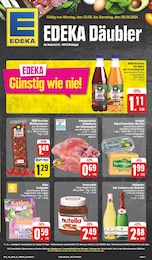 Aktueller EDEKA Supermärkte Prospekt für Alerheim: Wir lieben Lebensmittel! mit 24} Seiten, 23.09.2024 - 28.09.2024