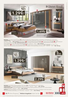 Kleiderschrank im aktuellen XXXLutz Prospekt (Stuttgart) Kleiderschrank im XXXLutz Prospekt "Dieter Knoll" mit 41 Seiten (Stuttgart)